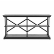 Furniture of America Drewden Wood 3-Piece Coffee Table Set in Antique Gray