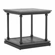 Furniture of America Drewden Wood 3-Piece Coffee Table Set in Antique Gray