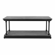 Furniture of America Drewden Wood 3-Piece Coffee Table Set in Antique Gray
