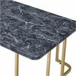 Furniture of America Clotten Metal 3-Piece Coffee Table Set in Black