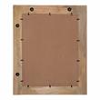 Furniture of America Druze Rustic Solid Wood Decorative Mirror in Natural Tone