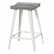 Furniture of America Melba Wood 3-Piece Counter Height Table Set in Gray