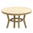 Devey Transitional 2-Piece Metal Patio Blue Loveseat and Bistro Table Set