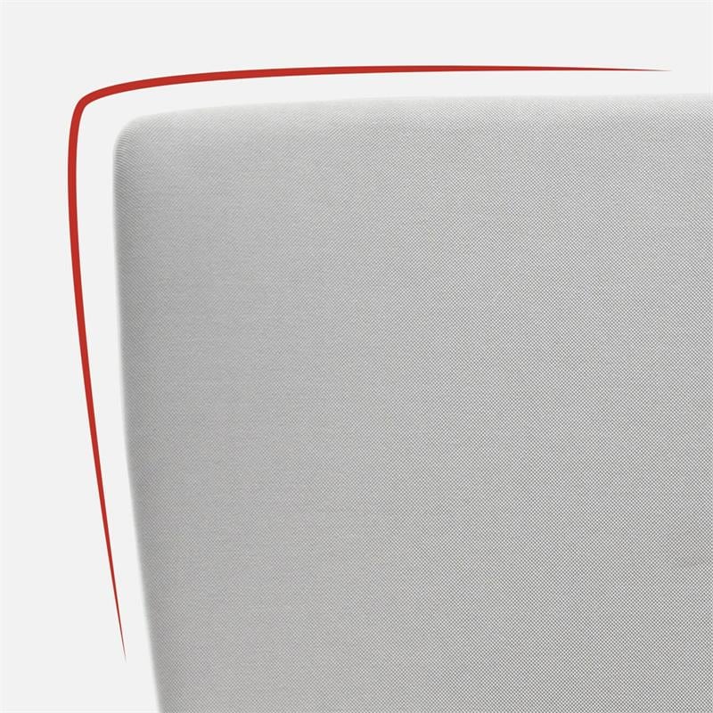 Furniture of America Tilah Modern Metal 2-Piece Desk and Chair Set in White