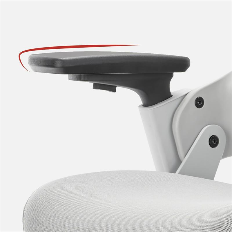 Furniture of America Tilah Modern Metal 2-Piece Desk and Chair Set in White