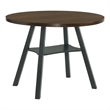 Furniture of America Elda Wood Drop-Leaf Counter Height Table in Antique Gray