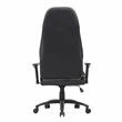 Furniture of America Aguil Faux Leather Adjustable Gaming Chair in Black & Brown