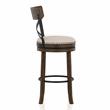 Furniture of America Shae Wood Swivel 29