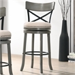Furniture of America Shae Wood Swivel 29