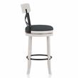 Furniture of America Shae Wood Swivel 29