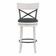 Furniture of America Shae Wood Swivel 29