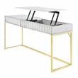 Furniture of America Giffore Contemporary Wood Lift-top Writing Desk in White