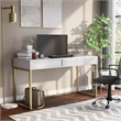Furniture of America Giffore Contemporary Wood Lift-top Writing Desk in White