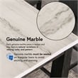 Furniture of America Iceland Wood 5-Piece Counter Height Table Set in Light Gray
