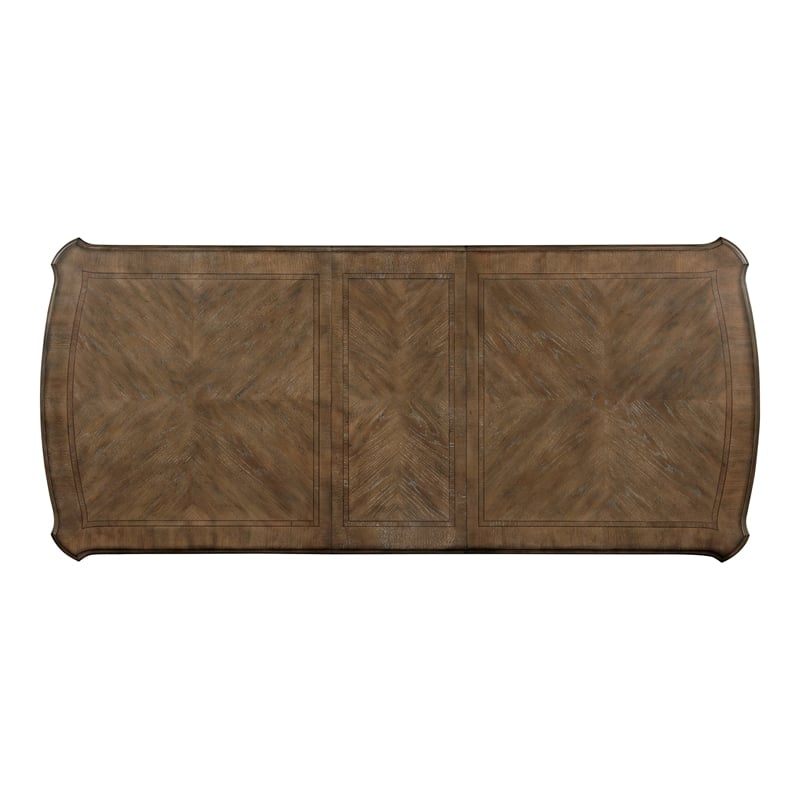 Furniture of America Clyde Wood 7-Piece Dining Table Set in Antique White