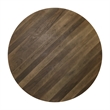 Furniture of America Elsin Wood 5-Piece Round Dining Table Set in Walnut