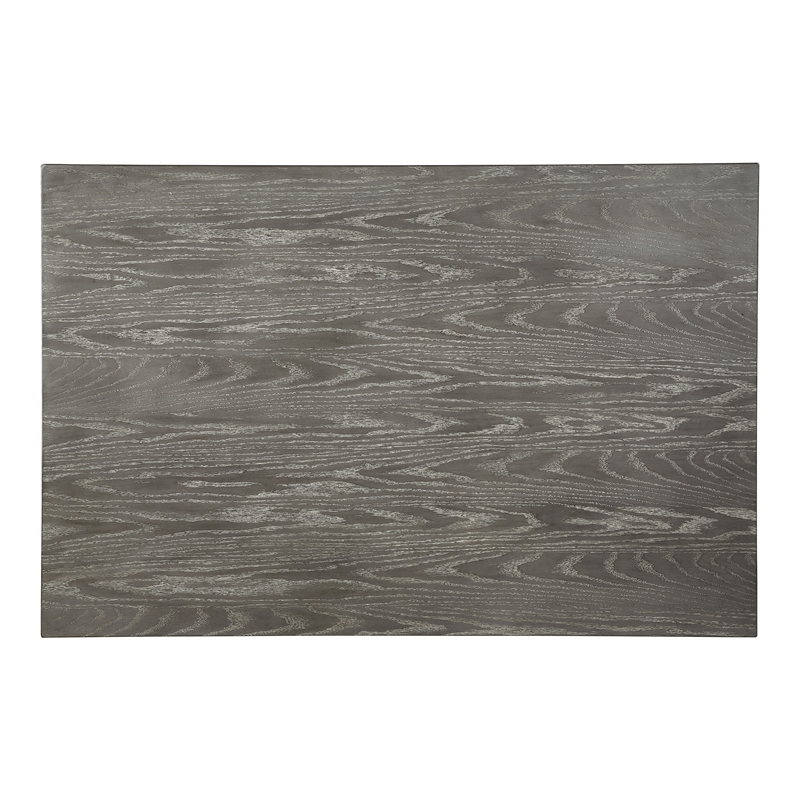 Furniture of America Ablania Wood 5-Piece Counter Dining Table Set in Off White