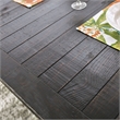 Furniture of America Castore Rustic Wood 5-Piece Dining Table Set in Gray