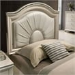 FOA Devado Contemporary 3-Piece White Wood Bedroom Set - Full + 2 Nightstands