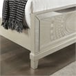 FOA Suie Glam 3-Piece Gold Champagne Wood Bedroom Set - Queen + 2 Nightstands