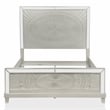 FOA Suie Glam 3-Piece Gold Champagne Wood Bedroom Set - Queen + 2 Nightstands