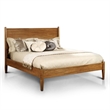 FOA Belkor 4pc Oak Wood Bedroom Set - King+Nightstand+ Dresser +Oval Mirror