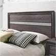 FOA Laren 3-Piece Gray Wood Bedroom Set - Queen + Nightstand + Chest