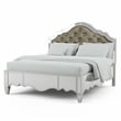 FOA Gavvi Glam 3-Piece Silver Wood Bedroom Set - Cal King + Nightstand + Dresser