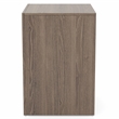 FOA Livorn 3-Piece Gray Wood Bedroom Set - Twin + Nightstand + Trundle