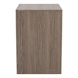 FOA Livorn 4-Piece Gray Wood Bedroom Set - Twin + Nightstand + Dresser + Mirror