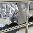 FOA Gavvi Glam 3-Piece Silver Wood Bedroom Set - Queen + Nightstand + Dresser