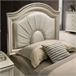 FOA Devado Contemporary 3-Piece White Wood Bedroom Set - Twin + 2 Nightstands