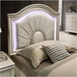 FOA Devado Contemporary 3-Piece White Wood Bedroom Set - Twin + 2 Nightstands