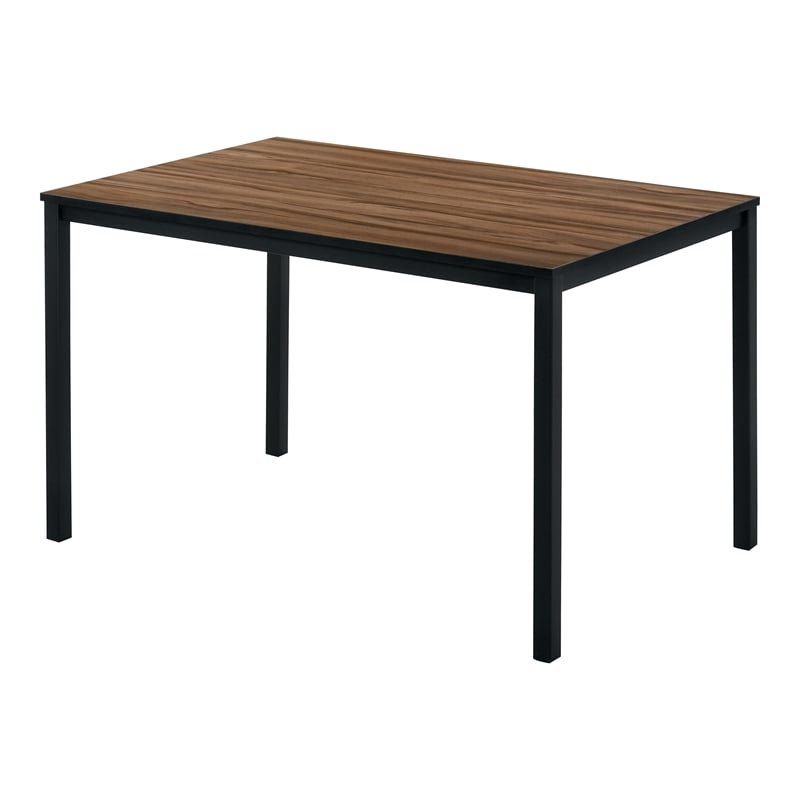 Furniture of America Caritina Wood 3-Piece Counter Height Dining Set in Brown