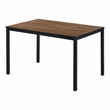 Furniture of America Caritina Wood 3-Piece Counter Height Dining Set in Brown