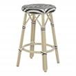 Furniture of America Binde Aluminum 26-inch Patio Barstool in Brown (Set of 2)