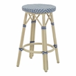 Furniture of America Binde Aluminum 26-inch Patio Barstool in Gray (Set of 2)