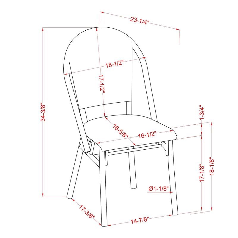 Furniture of America Misea Transitional Aluminum Patio Chair in Gray (Set of 2)