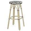 Furniture of America Binde Aluminum 30-inch Patio Barstool in Brown (Set of 2)