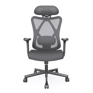 furniture of america domie metal and mesh adjustable office chair