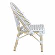 Furniture of America Dakie Aluminum 3pc Patio Chair and Table Set in Gray