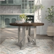 Furniture of America Kadda Farmhouse Wood Round Dining Table in Antique White