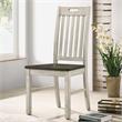Furniture of America Kadda Wood Dining Chair in Antique White (Set of 2)