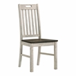 Furniture of America Kadda Wood Dining Chair in Antique White (Set of 2)
