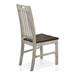Furniture of America Kadda Wood Dining Chair in Antique White (Set of 2)