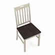 Furniture of America Kadda Wood Dining Chair in Antique White (Set of 2)