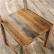 Furniture of America Pluto Solid Wood Dining Chair in Natural Tone (Set of 2)