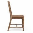 Furniture of America Pluto Solid Wood Dining Chair in Natural Tone (Set of 2)