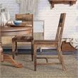 Furniture of America Pluto Solid Wood Dining Chair in Natural Tone (Set of 2)