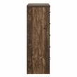 Furniture of America Kodo Rustic Wood 5-Drawer Chest in Walnut
